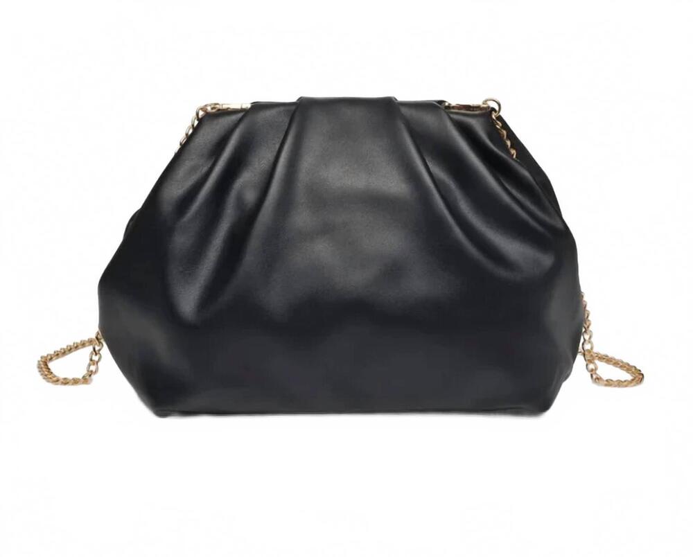 NEW FALCON PARK yasmina clutch in black